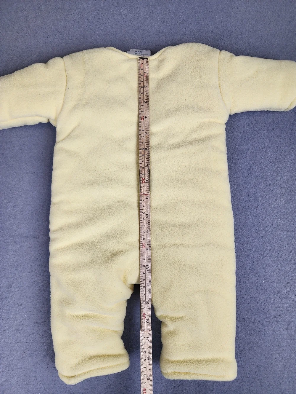 Baby Merlins Magic Sleep Suit 3-6 Months Yellow Cozy Security Puffy Double Zip